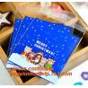 Buy cheap Christmas Candy Cookie Bags Cute Santa Deer Elk Design Christmas Biscuits Packaging OPP Baking Bags,Candy Snack Party Fa from wholesalers