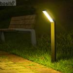 ODM Solar Garden Lamps Black Warm White Outdoor Solar Lights