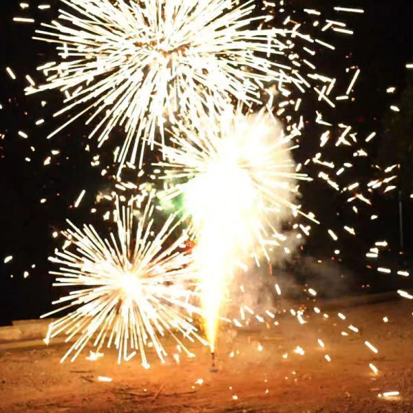 Buy cheap Chinese Factory Party Fireworks Fountain Fireworks Outdoor Pyrotechnic Fountains For Halloween Christmas New Years from wholesalers