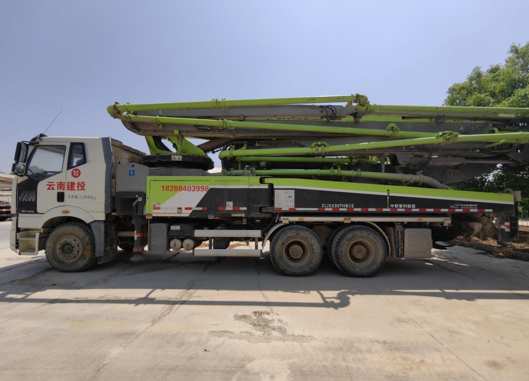 Factory Price! 49m Concrete Pump with Boom Truck Mounted Boom Pump Concrete Boom Pump Truck for Sale!