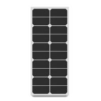 Buy cheap Marine ETFE Flexible Solar Panels , 18V 12V Semi Flexible Solar Panels For Boats product