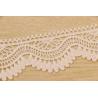 Buy cheap Water Soluble Interlining Guipure Lace Trims , Embroidery Cotton Lace Ribbon from wholesalers