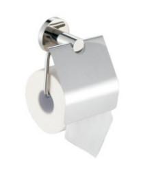 Buy cheap Toilet Roll Paper holder with cover 83706B-Polish&Round &stainless steel 304&bathroom &kitchen,sanitary from wholesalers
