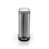 Buy cheap 12 Liter Rectangular Stainless Steel Trash Can For Office from wholesalers