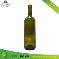Buy cheap 750ml Amber wine bottle product