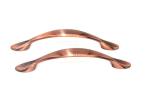 Bronzed Sandblasting Cabinet Handle Metal Die Casting Luxury Arch Shape