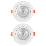 OEM SKD Indoor LED Recessed Downlight 3inch Rustproof Durable