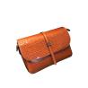 Buy cheap Ladies Genuine Leather Sling Shoulder Bags With Canvas Straps from wholesalers