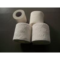 Buy cheap Embossed Virgin White Toilet Tissue Paper Roll , 2ply product