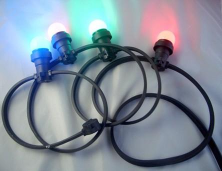 Buy cheap E27, IP44 Led lamp strip cable loom ,500 mm spacing, 50 m per piece from wholesalers