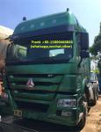 375 Hp Horse Power Used Tractor Head , Sinotruk Tractor Head No Oil Leak