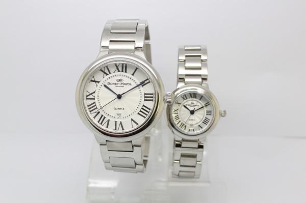 Buy cheap All Stainless Steel Watch With Supplying Your Own Logo On Watch Dial, Fashion couple watch from wholesalers