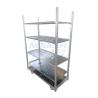 Buy cheap Farm Plant Flower Cc Trolley Galvanized Metal Horticultural Nursery Plant Transport from wholesalers