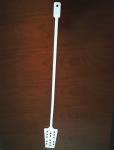 White Large Food Grade Mixing Paddle 62g Weight Cleverly Angled Head