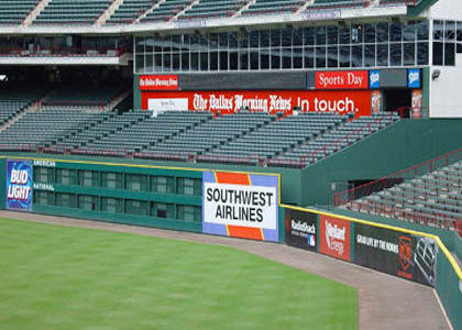P10 Indoor Stadium Perimeter Led Display Banner For Different Sport Stadiums