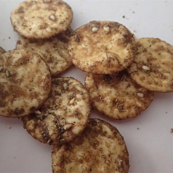 Buy cheap OU KOSHER Senbei Rice Crackers Coarse Delicious Sesame Seed Biscuits from wholesalers