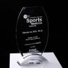 Buy cheap Safe Package Sport Golf Club Customizable Football Medal Transparent Glass Trophy Cup from wholesalers