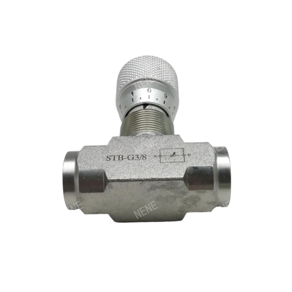 STB-G3/8 Tube Hydraulic Bidirectional Air Pipe Regulating Valve