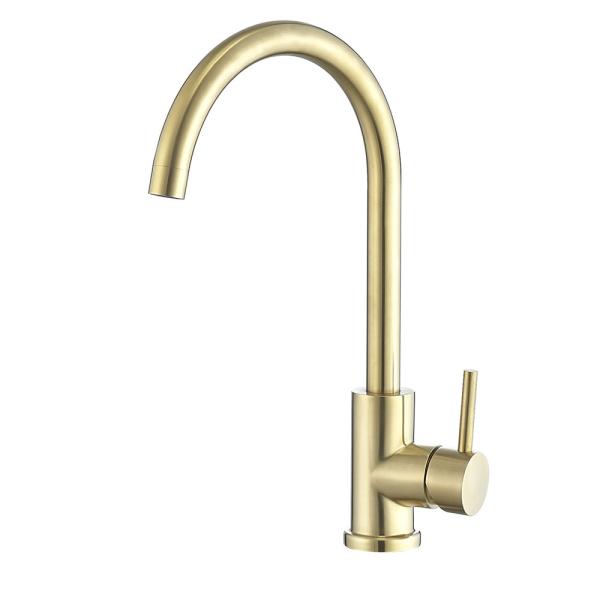 Buy cheap Watermark 316 Water Tap Ss304 Brass Color J shape Faucet australia wels mixer cupc mixer from wholesalers