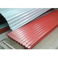 Buy cheap PE / PVDF / SMP Galvanized Steel Sheet , 1000mm Width Pre Painted Steel Sheet product