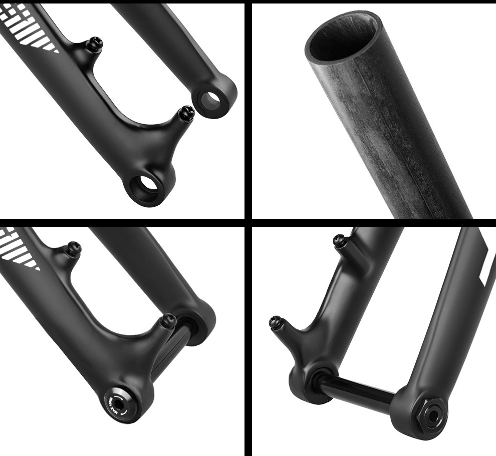Mountain Full Carbon Road Bike Fork 27.5 700C Racing Road Bike Gravel Fork