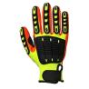 Buy cheap HPPE TPR Spandex Impact Mechanic Touch Screen Gloves 7'' 8'' 9'' from wholesalers