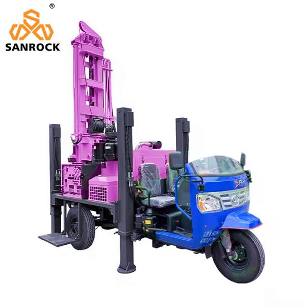 Buy cheap 4700 KG Hydraulic Water Well Drilling Rig Powered By Diesel Engine from wholesalers