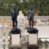 Buy cheap Copper Bronze Perseus Statue Sculpture Holding Snake Demon Head Life Size Greek Hero Outdoor Garden Large Spot Goods from wholesalers
