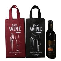 Buy cheap Gift Non Woven Polypropylene Bags , Custom Non Woven Bags Tall Bottle product
