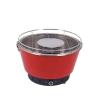 Buy cheap 35X24.5CM Portable Outdoor Red Metal Steel Charcoal BBQ Grill With Adjustable Ventilation from wholesalers