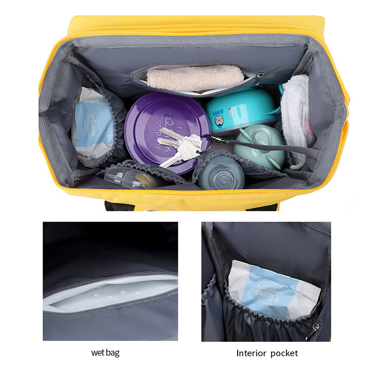 Moistureproof Polyester Mommy Diaper Bag Milk Bottle Insulation
