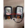 Buy cheap Lonking wheel loader spare parts CDM835E payloader head lamp from wholesalers