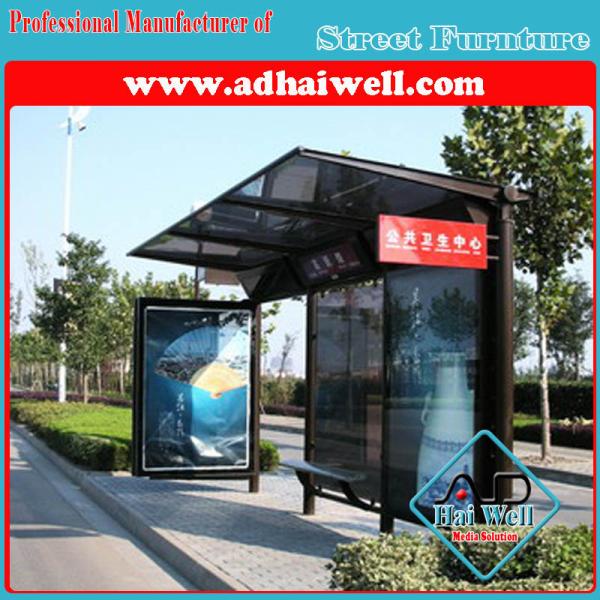 Buy cheap Public Furniture Street Furniture Bus Station for Advertising and station sign from wholesalers