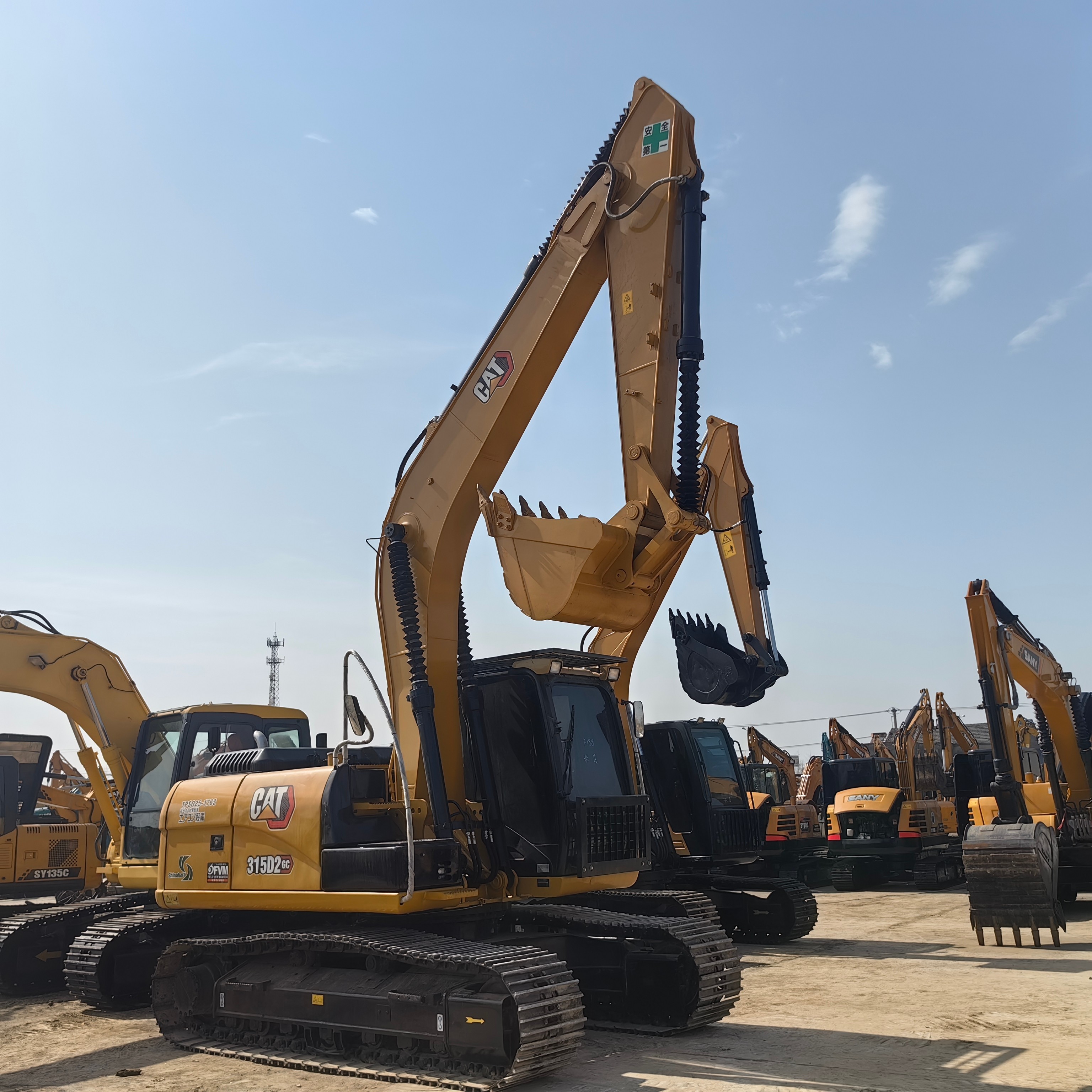 15ton Used Cat 315D Engineering Digger Mining Industry Secondhand Excavator Original