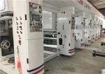 BOPP PET PVC Rotogravure Printing Press 10 Colors 180 M/Min Mechanical Speed