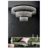 Buy cheap Modern oval crystal chandelier Crystal Light Kitchen Fixture Led Modern Home Decor Staircase Lighting(WH-CY-168) from wholesalers
