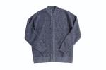 Stockpapa Male Casual zip up turtleneck sweater