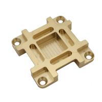 Buy cheap High Precision Automotive Brass CNC Machining Parts Customized Size 100% product