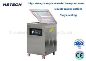 Wholesale Stainless Steel Chamer High Strength Acrylic Material Transprent Cover Big Chamber Vacuum Packing Machine from china suppliers