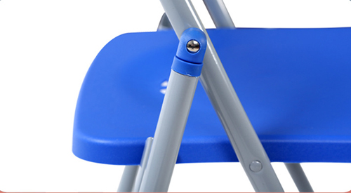 Metal Frame Stackable Folding Plastic Dining Chair for Hotel Outdoor Garden Restaurant
