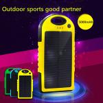 Buy cheap 5000mAh Portable waterproof multi solar charger for mobile phone from wholesalers