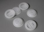 White PE One Way Ventilation Valve / Small Plastic 1 Way Air Valve