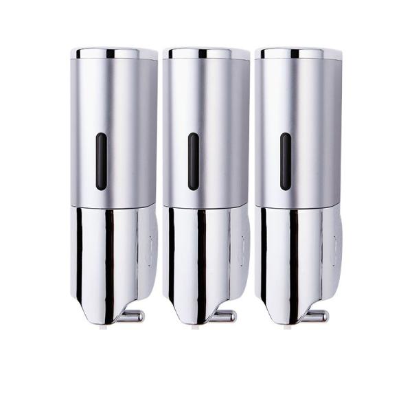 Buy cheap Bathrooms Wall-Mounted Triple Soap Dispenser shampoo Dispenser from wholesalers