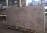 Kitchen / Bathroom Quartz Stone Slab 200 - 240MPa Compress Strength