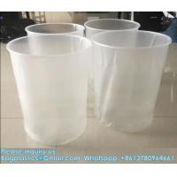 Buy cheap Heavy Duty 5 Mil Drum Liner Anti Static Pail Liner Industrial Barrier Bucket product