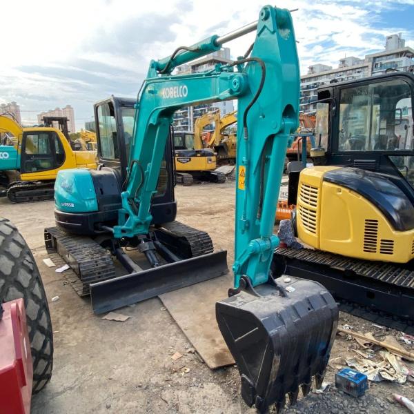 Buy cheap Industrial Hydraulic Crawler Used Kobelco Excavator 800 - 2000H Hours from wholesalers