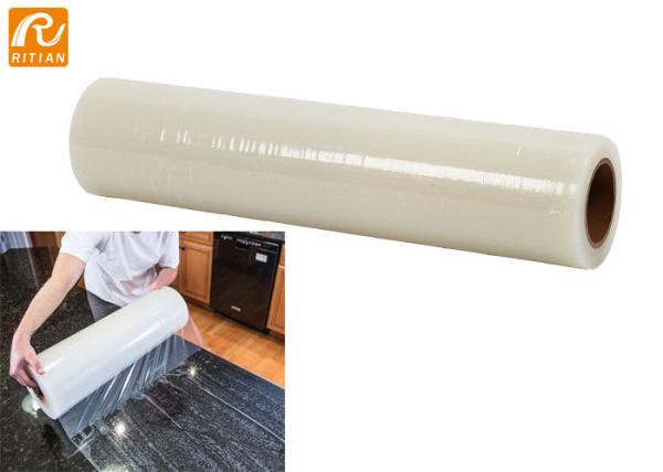 Buy cheap Scratch Resistant Marble Protection Film PE Material 30 - 80 Micron Thickness from wholesalers