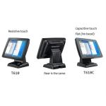 15 Inch Intel Celeron I5 CPU Pos System For Bar And Restaurant SSD 256G Hard
