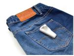 Dual EAS AM Tag Garment Storage Management Security EAS RFID Tag , RFID+EAS dual