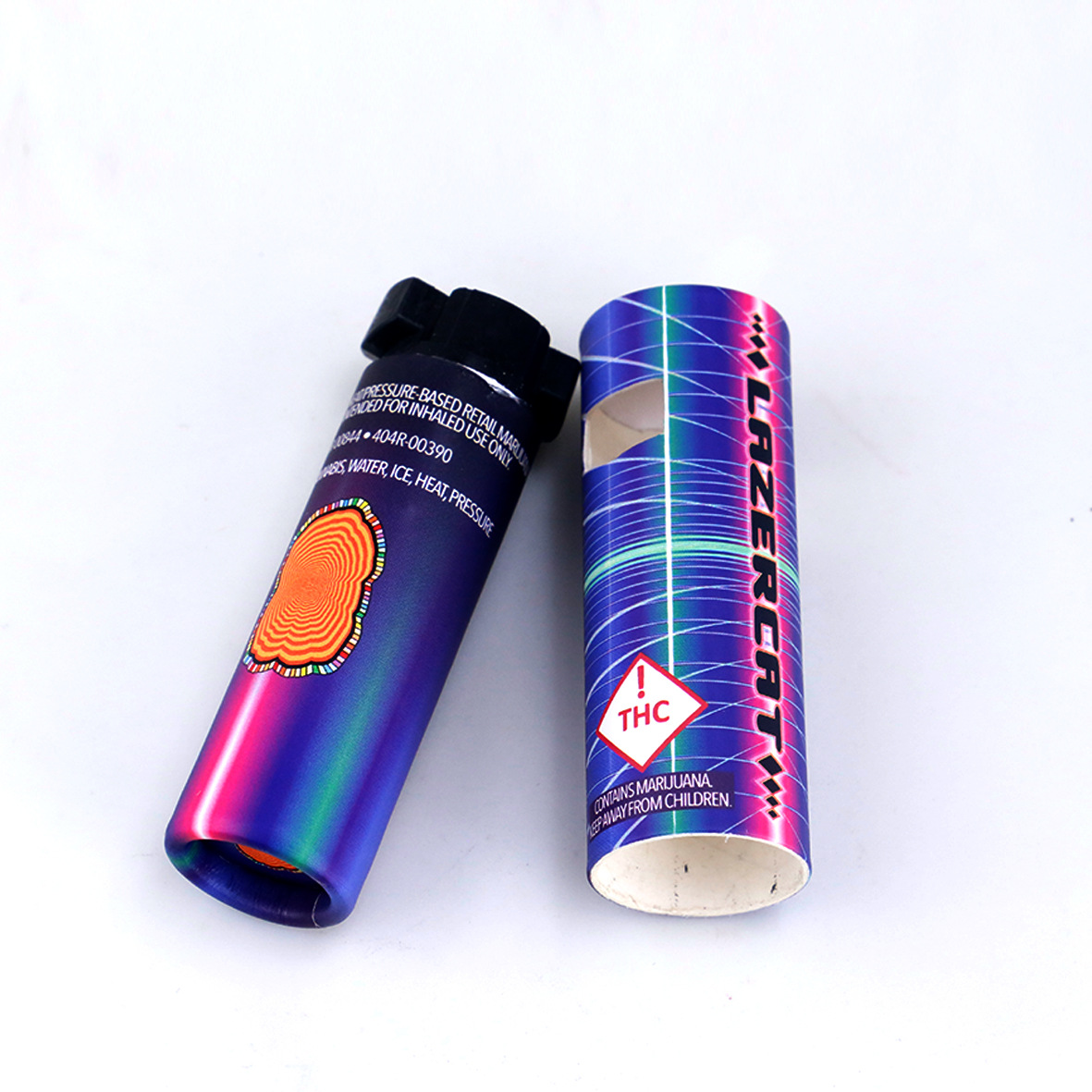 Dustproof Embossing Cardboard Tubes Packaging , Multifunctional Kraft Tubes Packaging